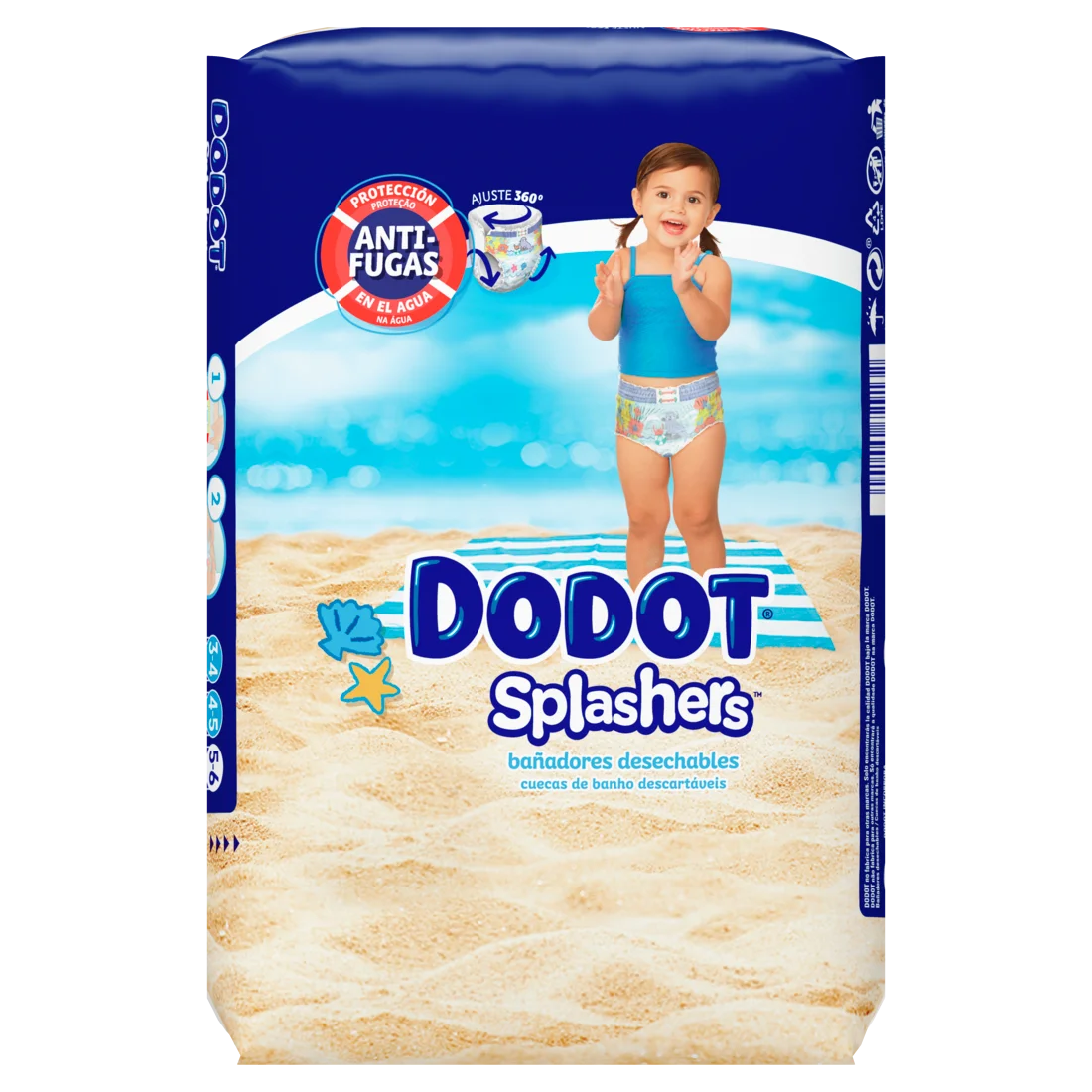 Dodot Splashers. Pañal de baño