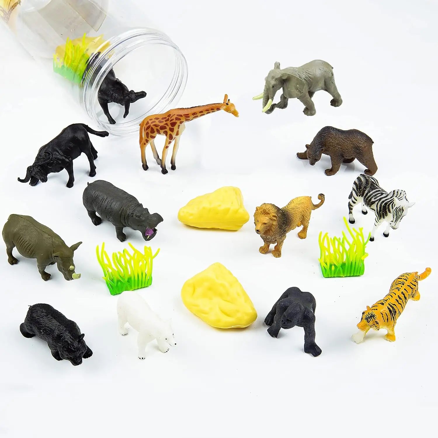 Set de figuras de animales.