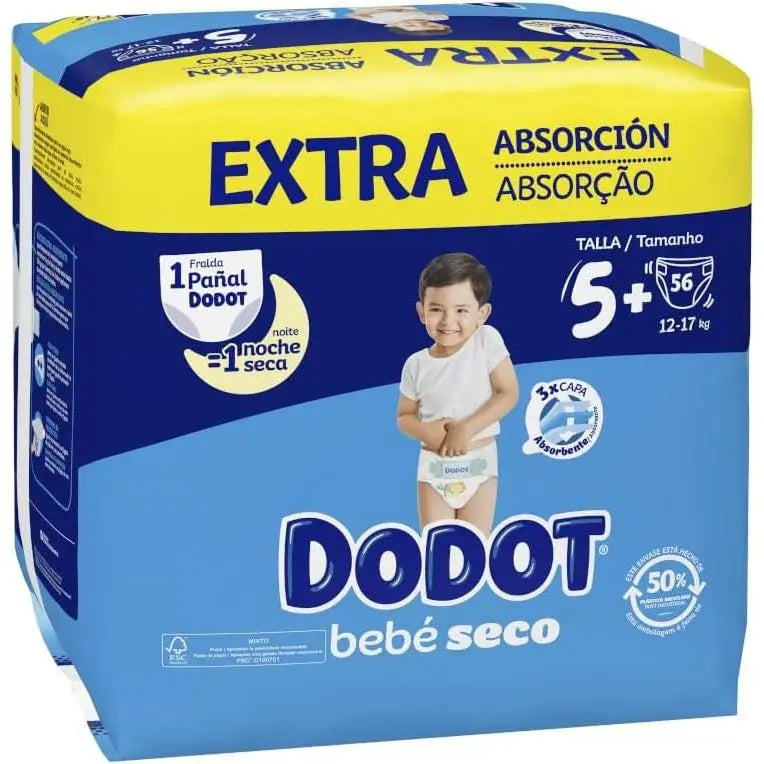 Pañales Dodot Sensitive.