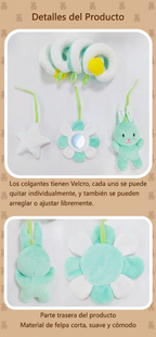 Juguete colgante en espiral