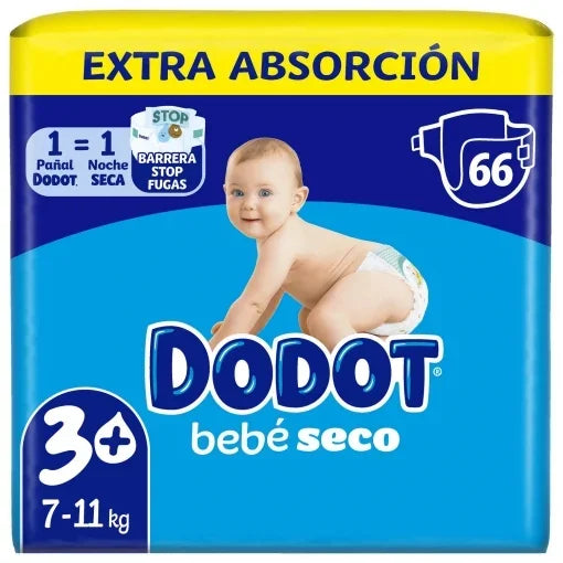 Pañales Dodot Sensitive.