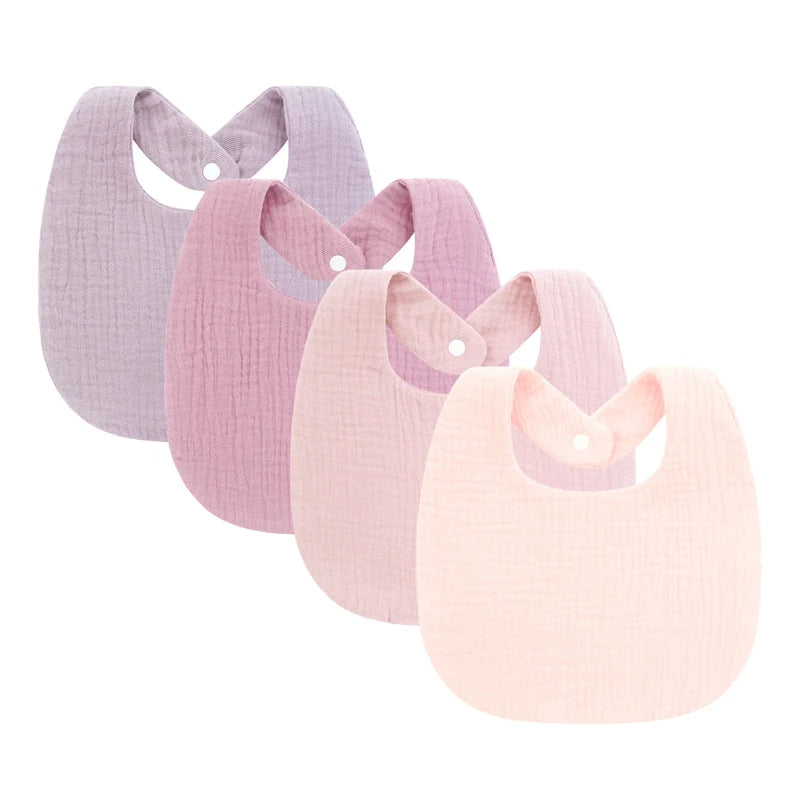 Baberos de muselina (pack 4)