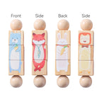 Puzzle rotatorio de madera