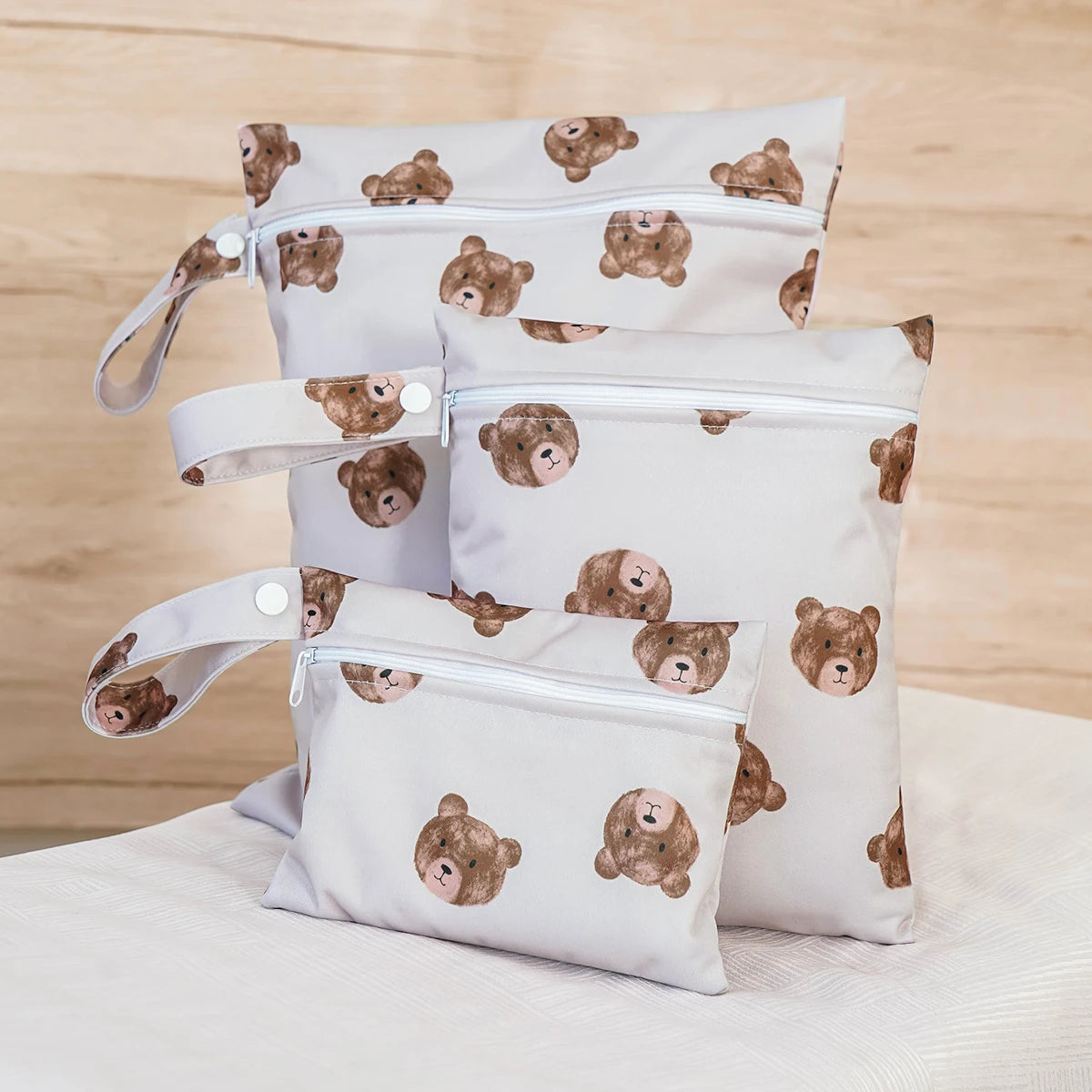 Set de 3 bolsas organizadoras