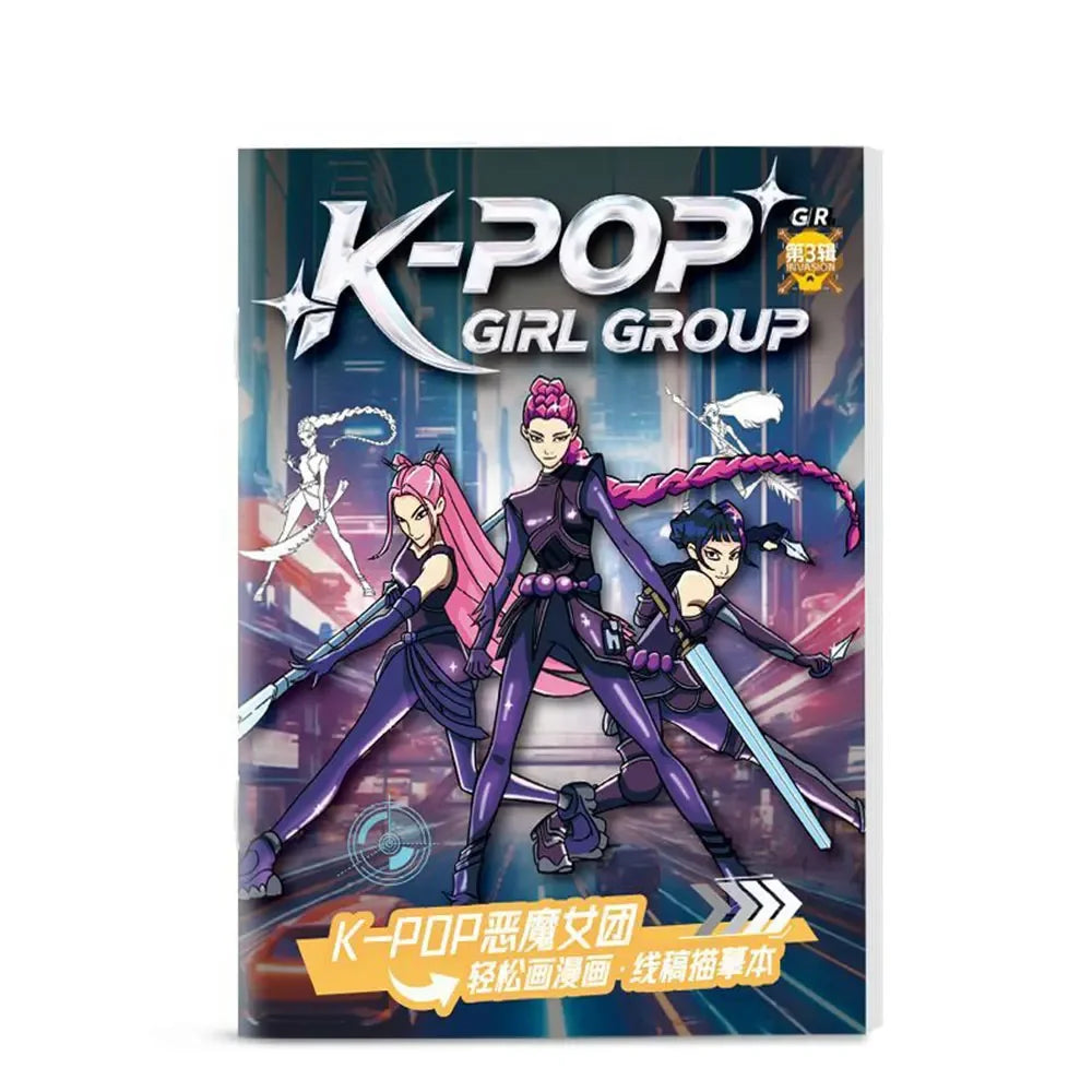 Libro para colorear KPOP