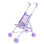 Carrito de muñecas en miniatura.