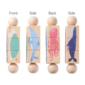 Puzzle rotatorio de madera