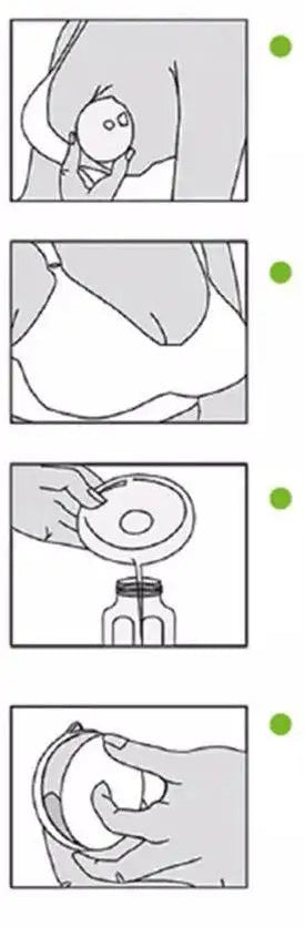 Extractor de leche materna portátil