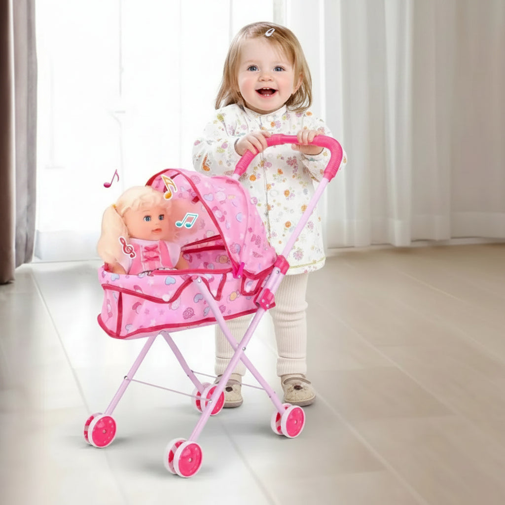 Carrito de muñecas bebe