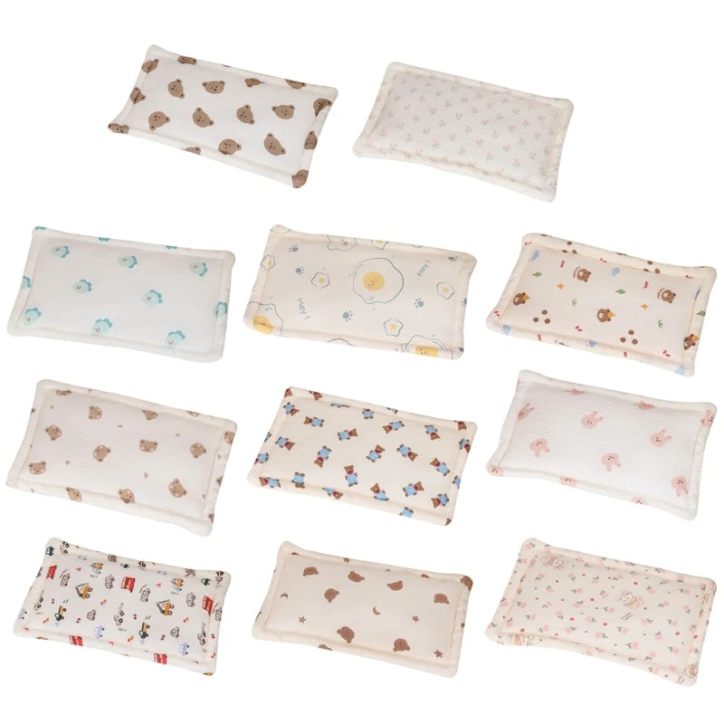 Almohada plana para bebé.