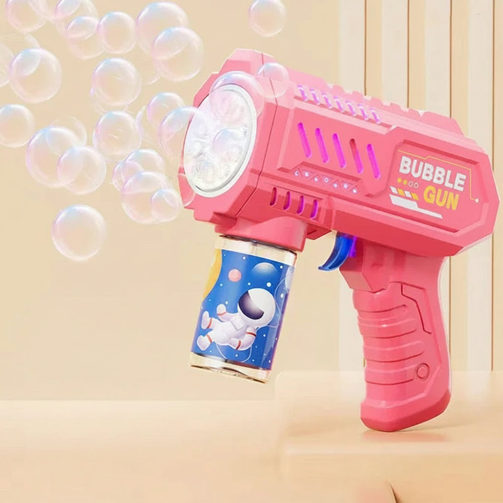 Pistola de burbujas