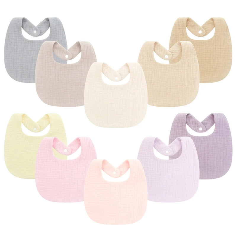Baberos de muselina (pack 4)