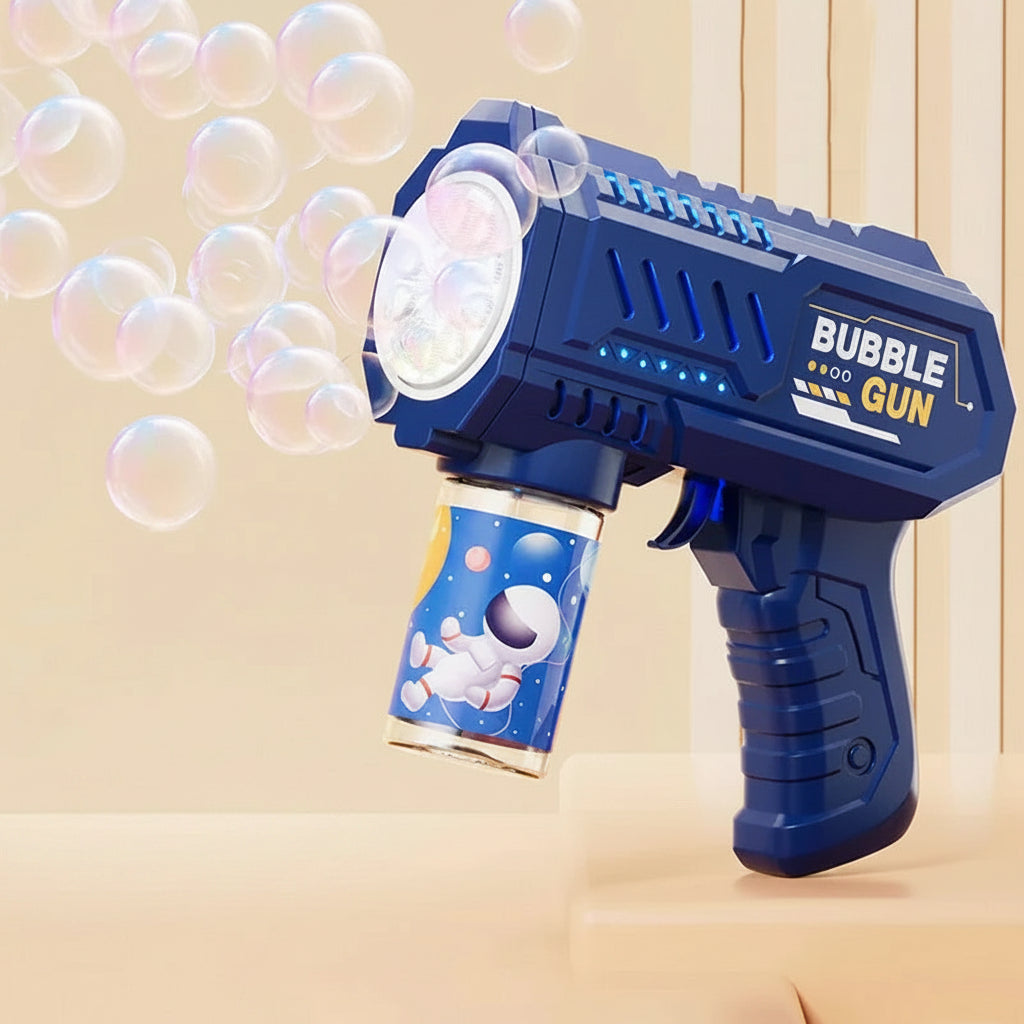 Pistola de burbujas