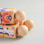 Puzzle rotatorio de madera