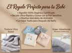 Toalla con capucha diseño animal